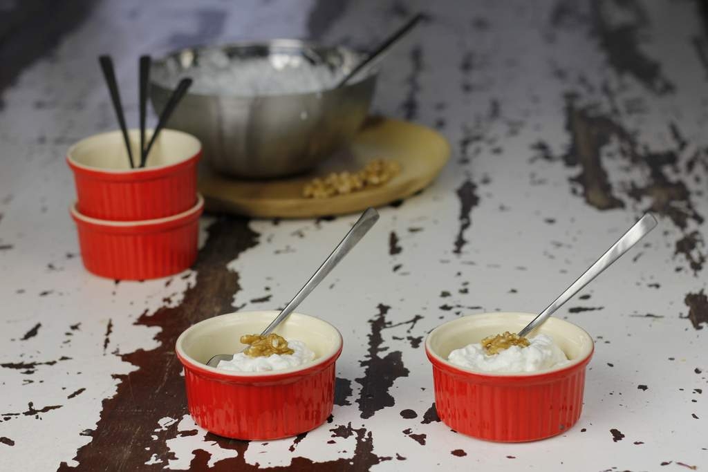 Griekse yoghurt toetje