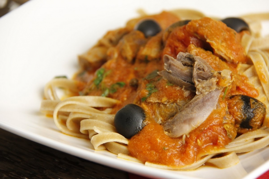 Italiaanse ragu van eend