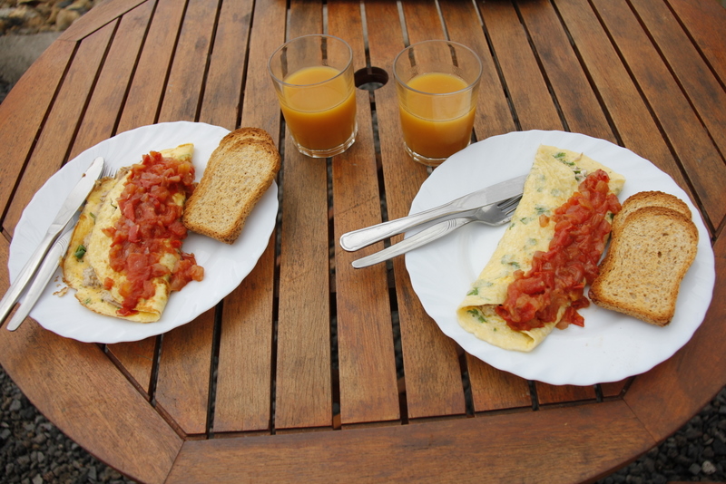 tonijn tortilla met toast
