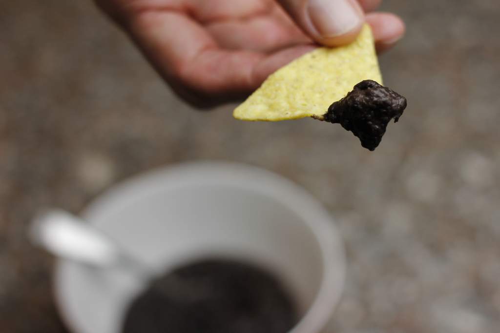 Mexicaanse zwarte bonensaus